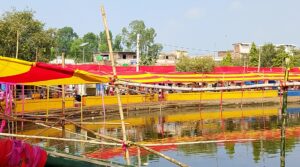 मलंगवामा छठको तयारीमा जुटे समुदाय