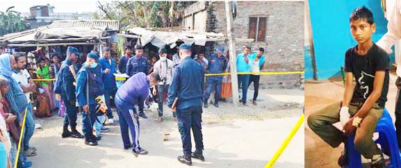 मलंगवामा निर्माणाधीन मन्दिरमा लुकाइएको पेस्तोल पड्किँदा बालक घाइते