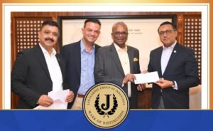 जावलाखेल ग्रुपद्वारा प्रधानमन्त्री दैवी प्रकोप उद्धार कोषलाई ३ करोड हस्तान्तरण